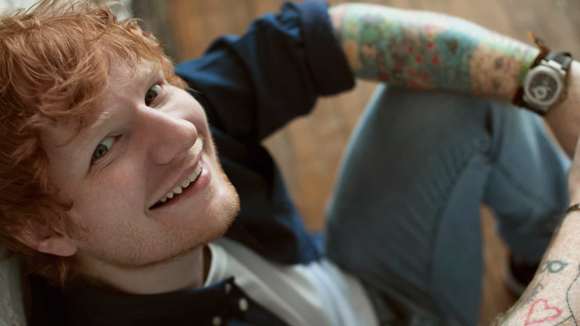Ed Sheeran am Anfang seiner Karriere