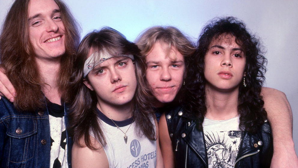 Metallica am Anfang seiner Karriere
