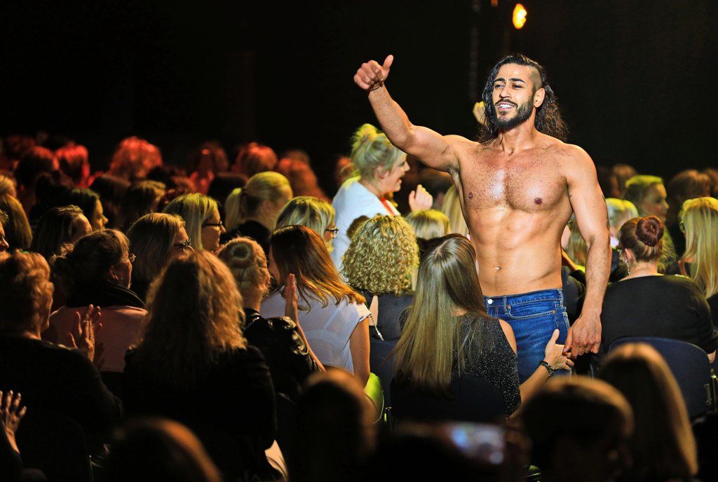 Chippendales am Anfang seiner Karriere