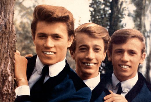 Bee Gees am Anfang seiner Karriere