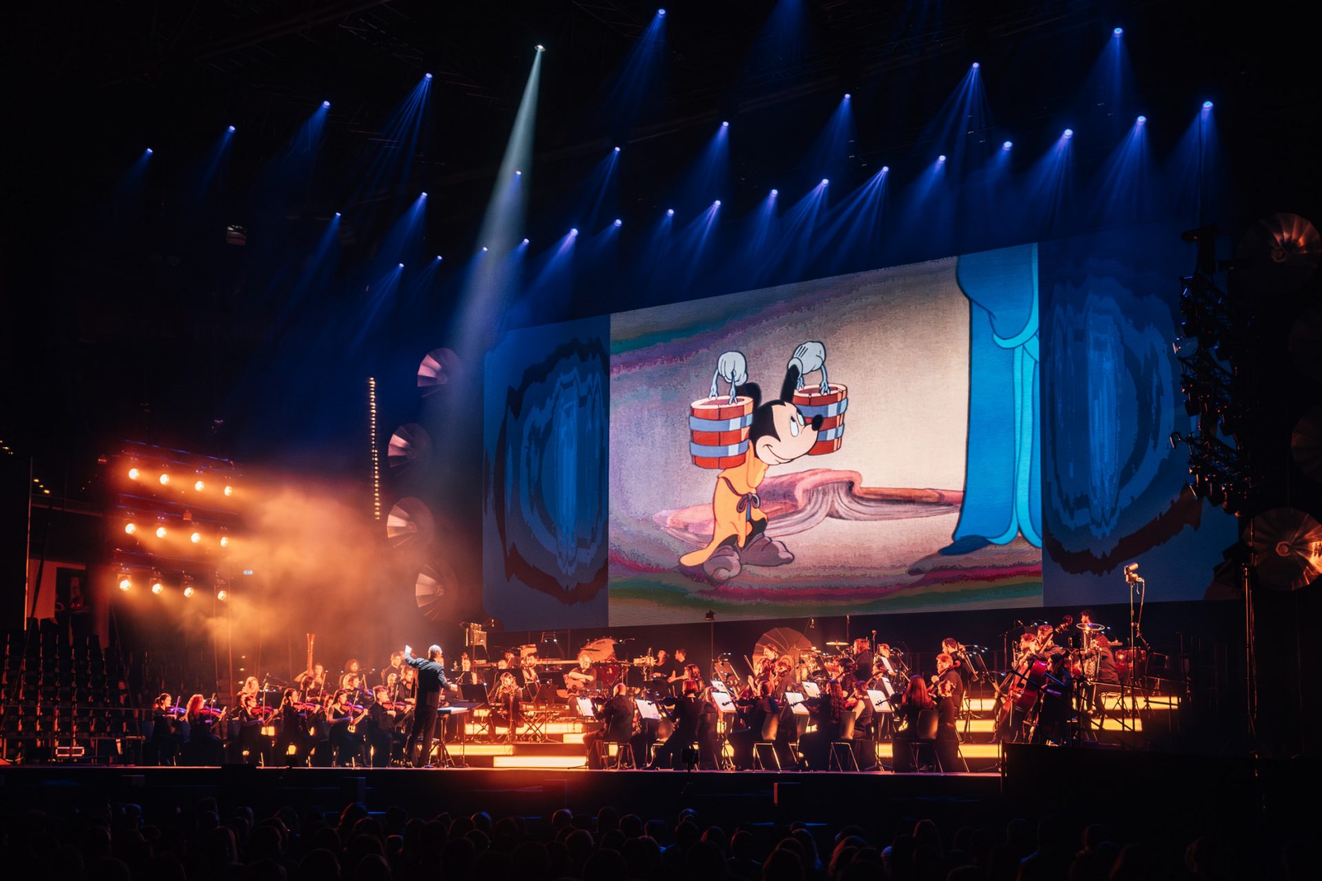 Disney in Concert am Anfang seiner Karriere