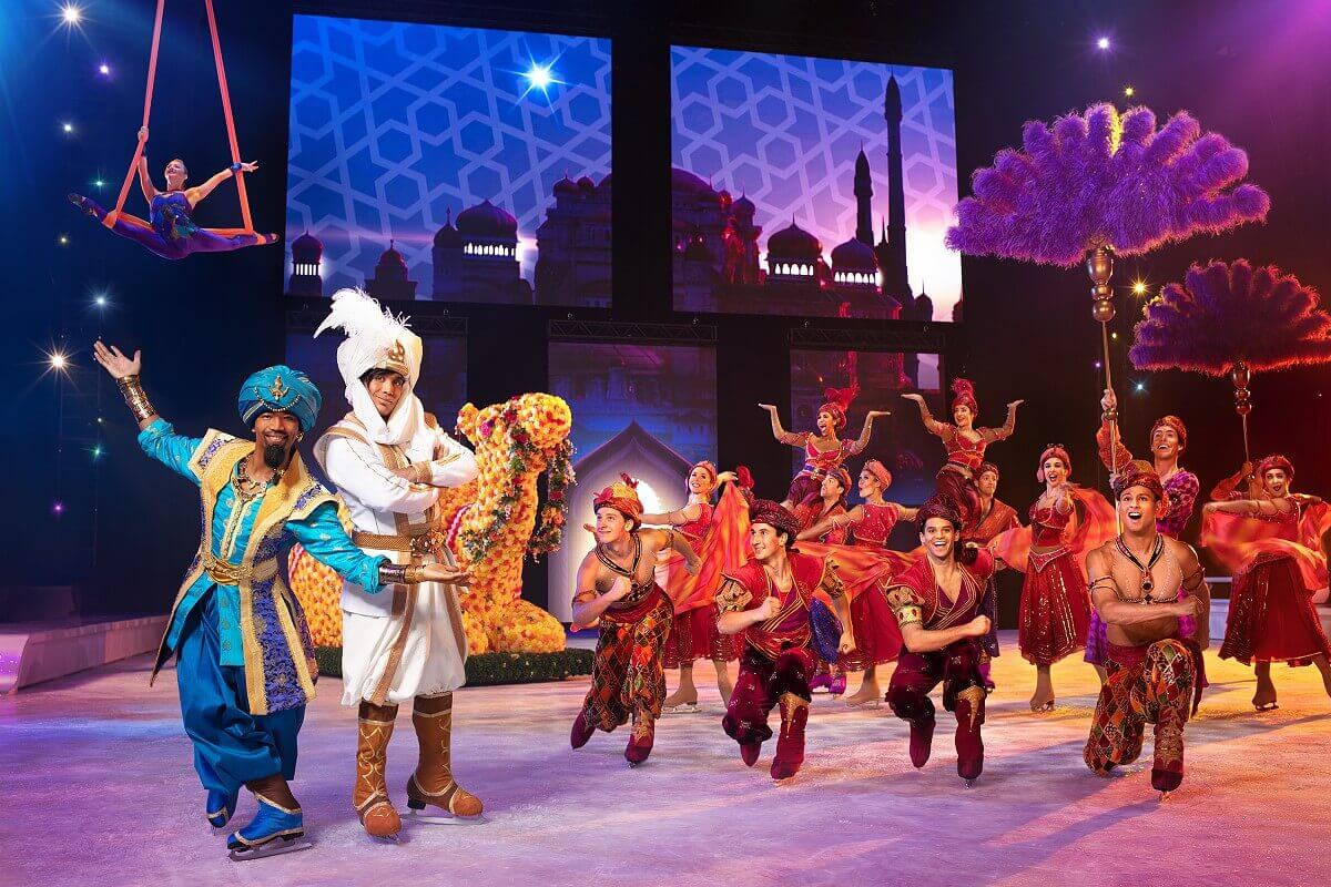 Disney on Ice am Anfang seiner Karriere
