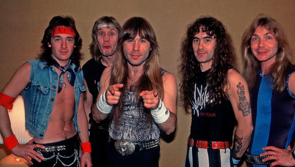 Iron Maiden am Anfang seiner Karriere